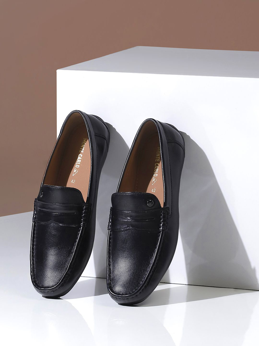 Monte Carlo Men Leather Penny Loafers