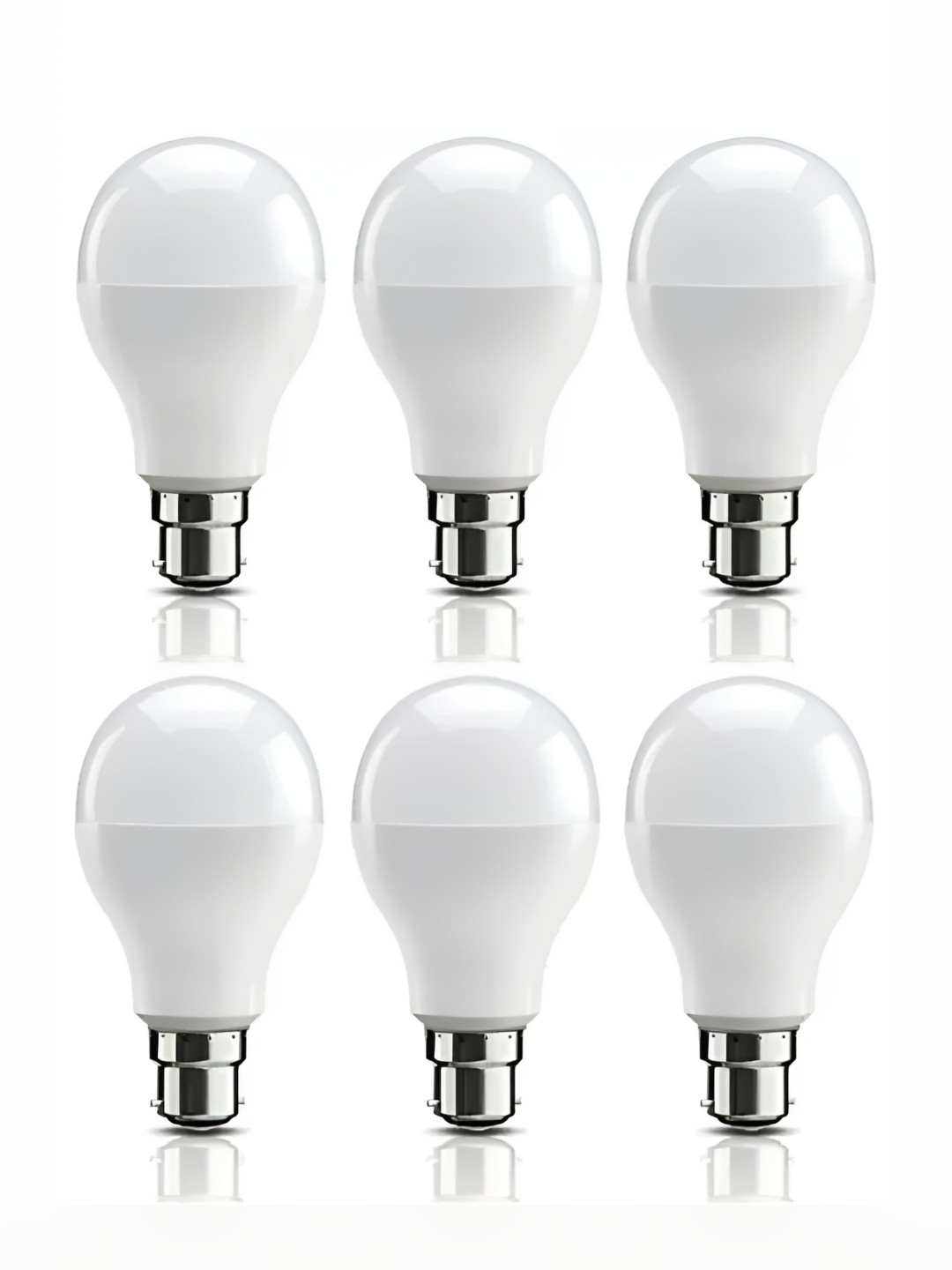 SPARK WORLD White 6 Pieces Quirky  Bulbs