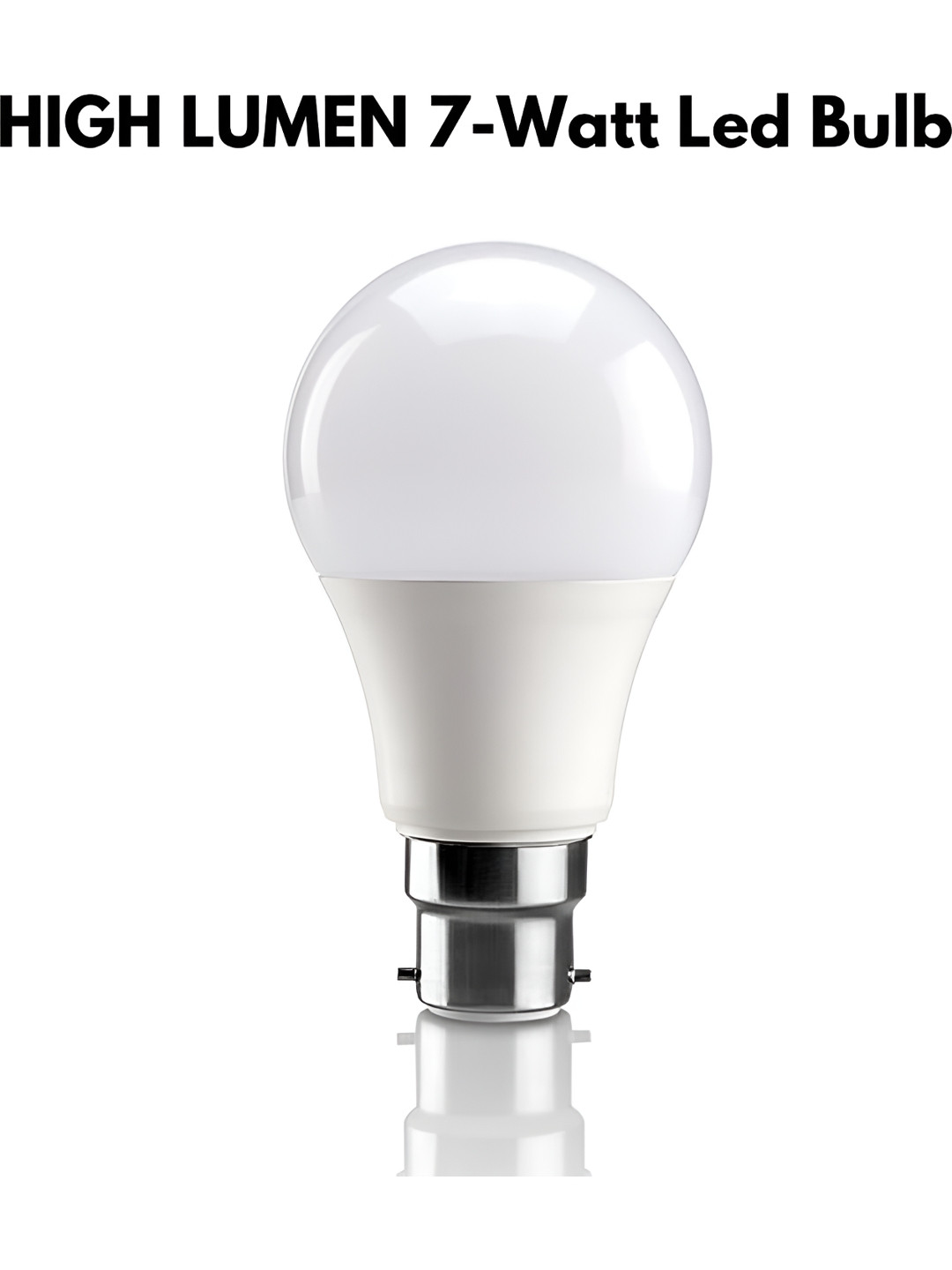 SPARK WORLD White 6 Pieces Quirky LED Bulb