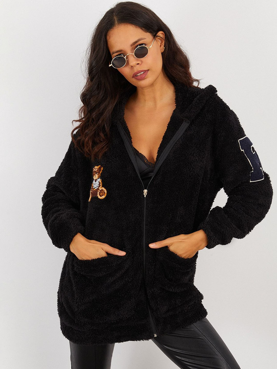 Cool & Sexy Hooded Long Sleeves Bomber Jacket