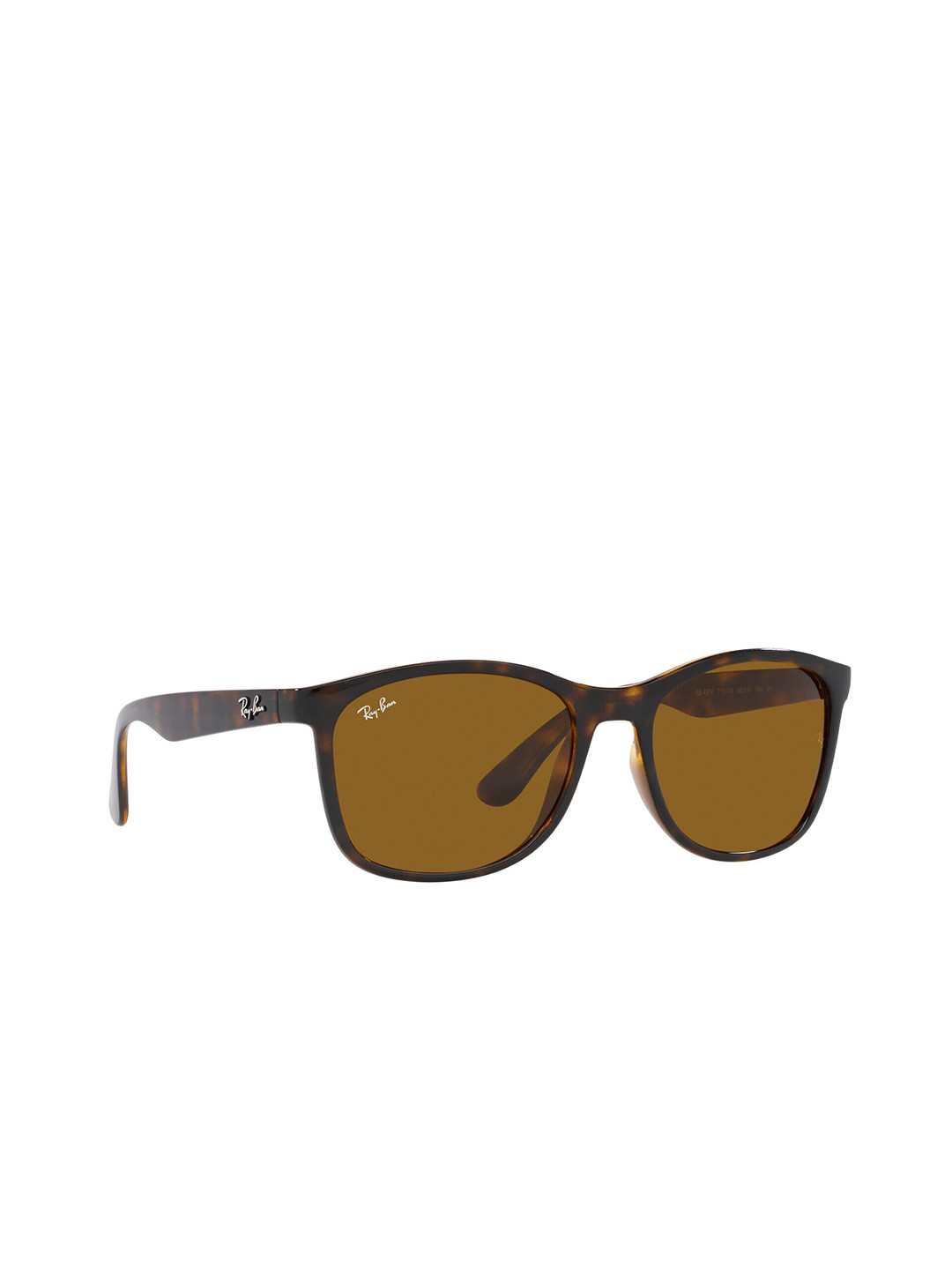 Ray-Ban Unisex UV Protected Brown Lens Square Sunglasses - 0RB4374710/3356