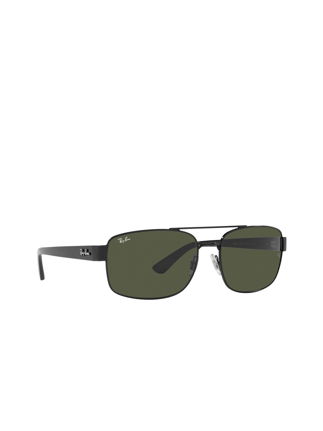 Ray-Ban Men UV Protected Green Lens Pillow Sunglasses - 0RB3687002/3161