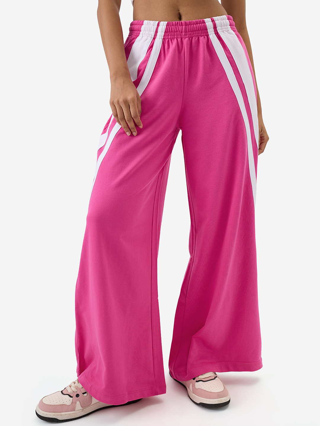 The Souled Store Women Pure Cotton Track Pant