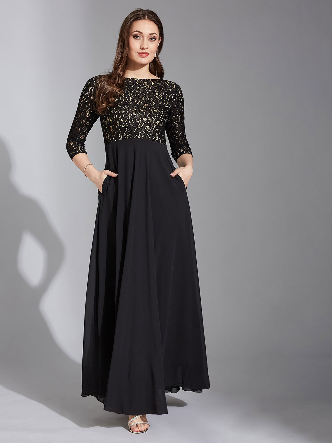 Life With Pockets Embellished Maxi Dress