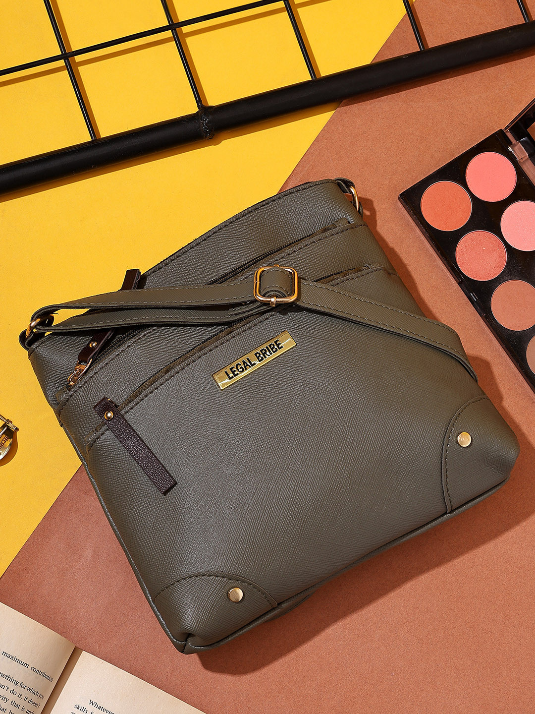 LEGAL BRIBE Bossy Structured Sling Bag