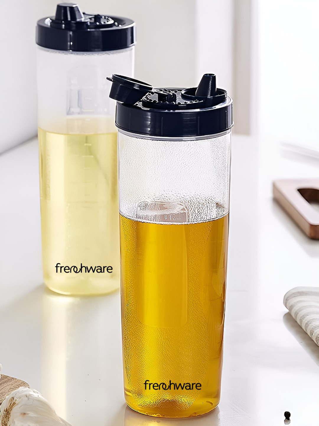 Frenchware Blue 2 Pcs Oil Dispensers