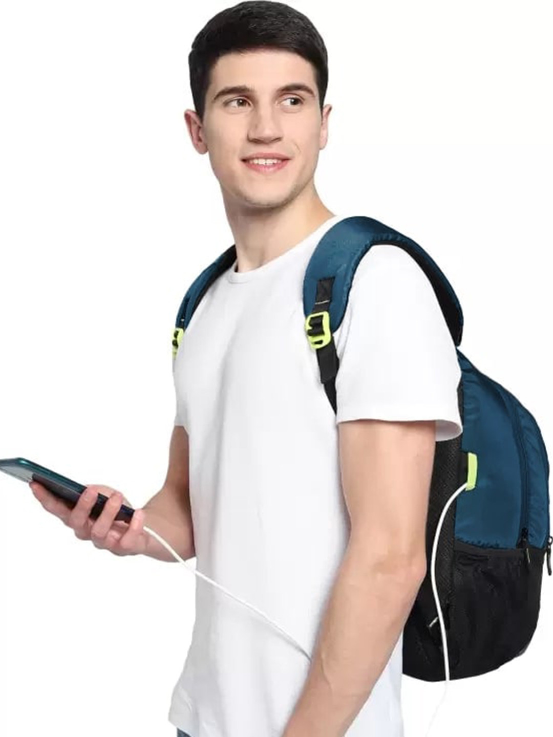 TRUNKIT Unisex Ergonomic Backpack USB Charging Port