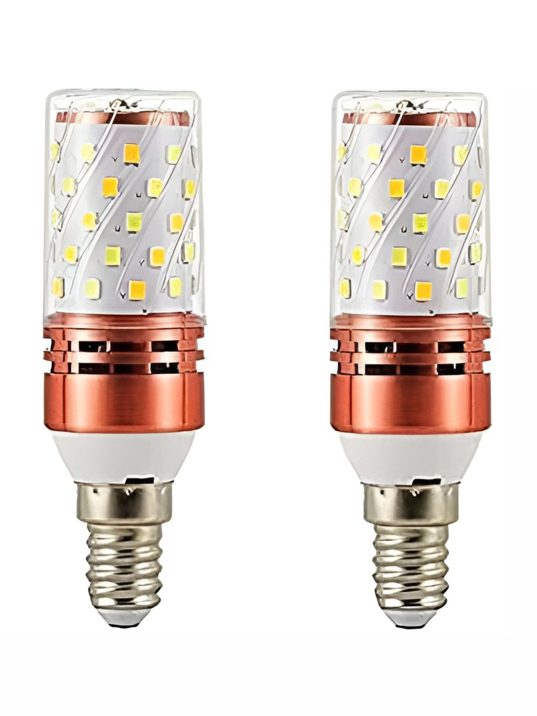 SPARK WORLD White 2 Pieces Standard E27 LED Bulb