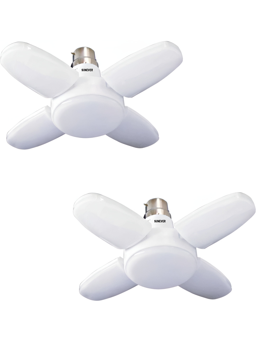 SPARK WORLD White 2Pcs Contemporary  LED Bulbs