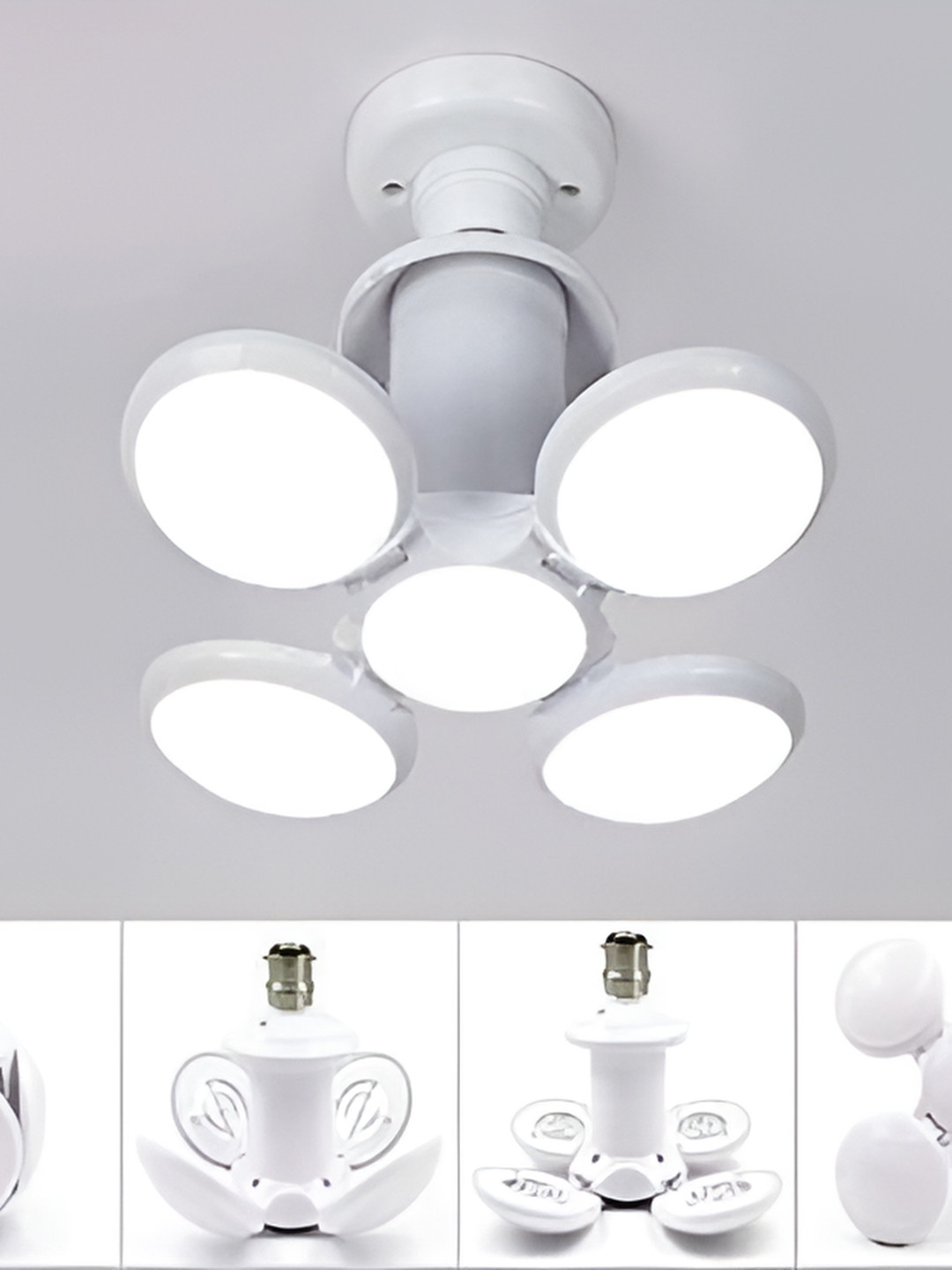 SPARK WORLD White 2 Pieces Contemporary LED Bulbs