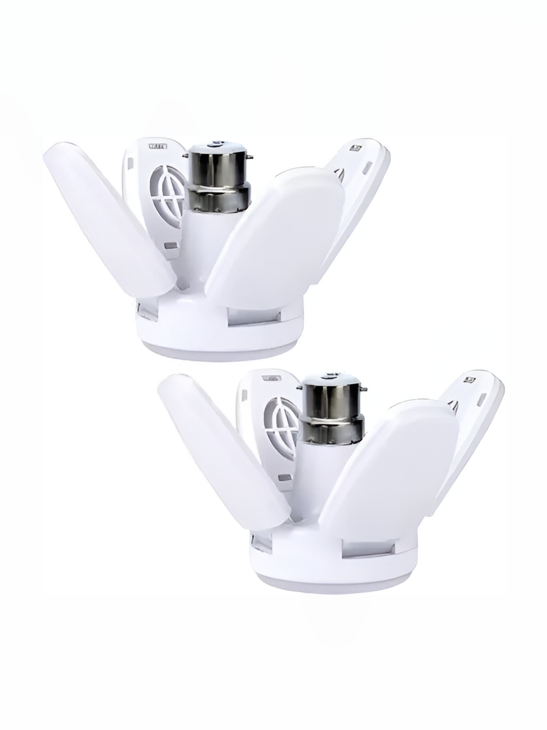 SPARK WORLD White 2 Pieces Contemporary Semi Sphere Ceiling Lamps