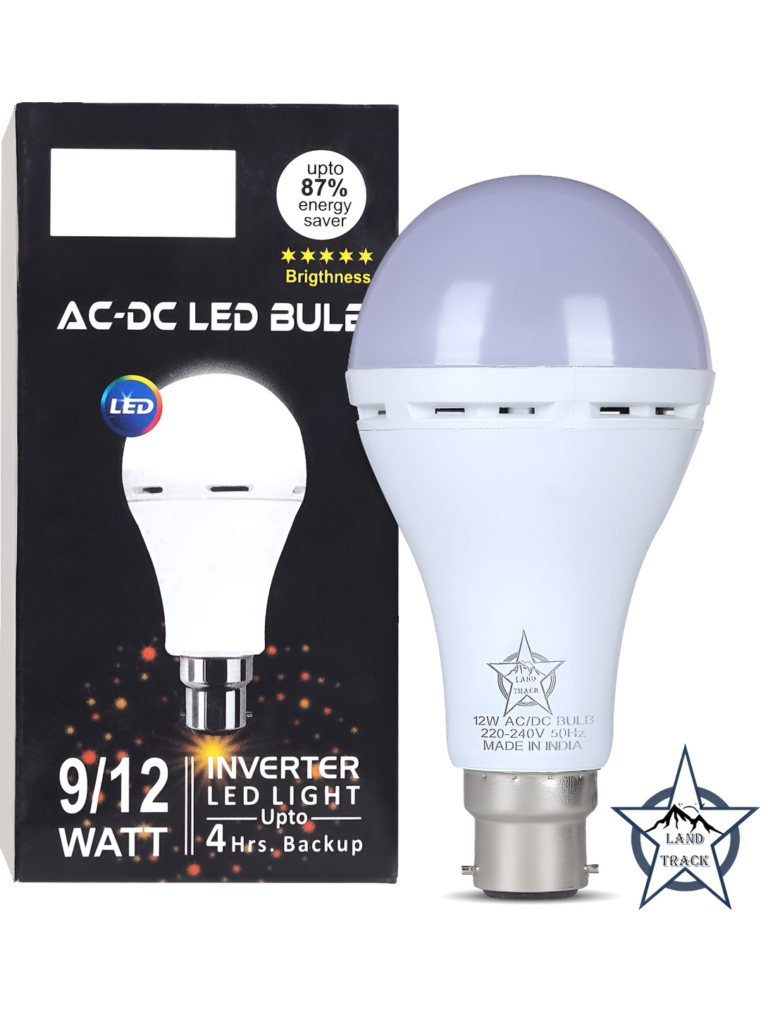 SPARK WORLD White 12 W Inverter Bulb