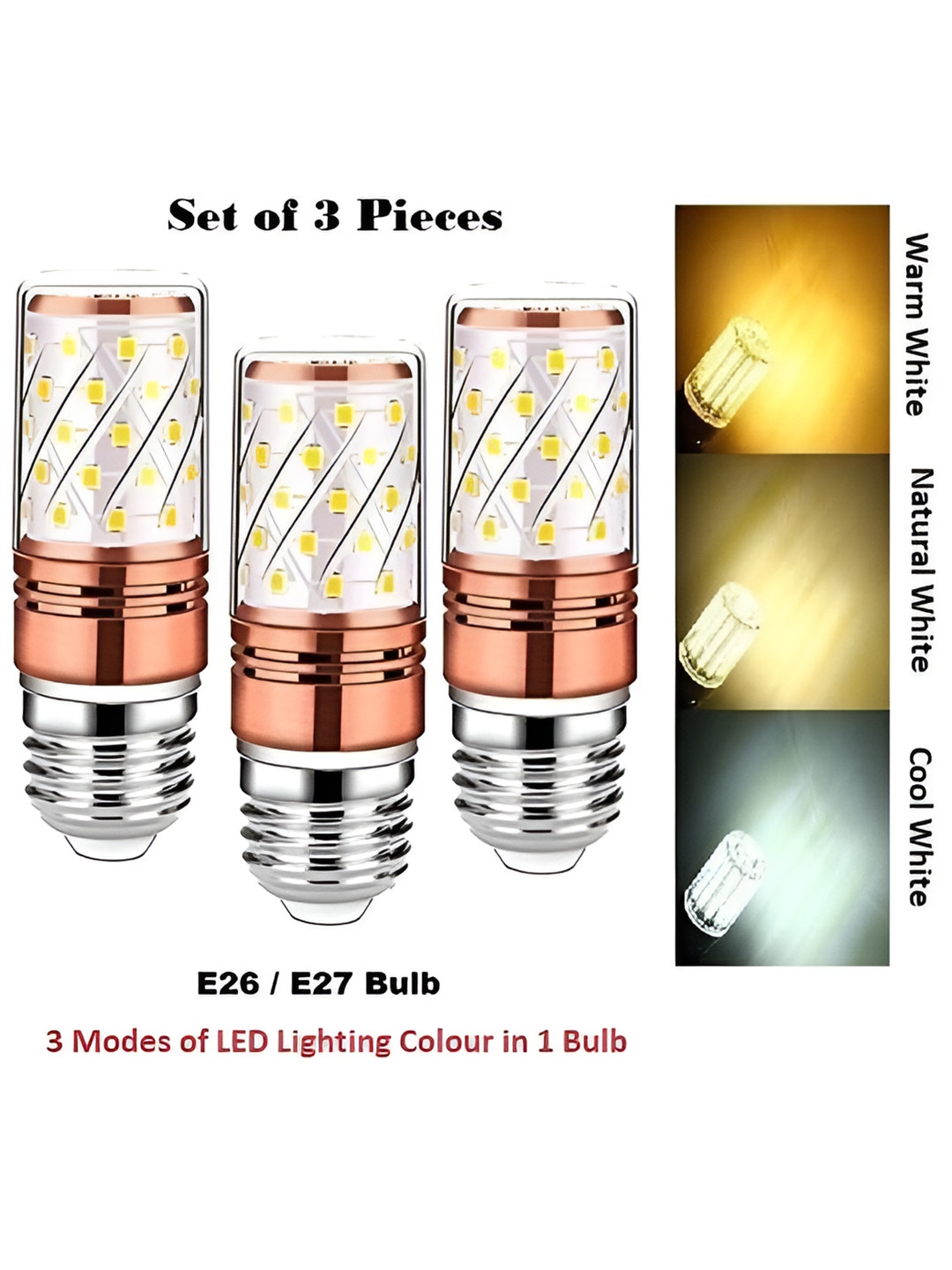 SPARK WORLD White & Copper-Toned Printed Contemporary Ceiling Lamp