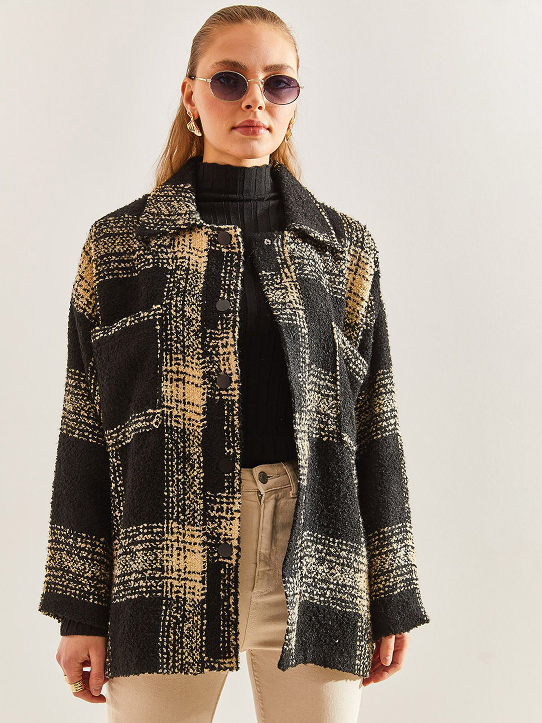 BIANCO LUCCI Longline Tailored Jacket