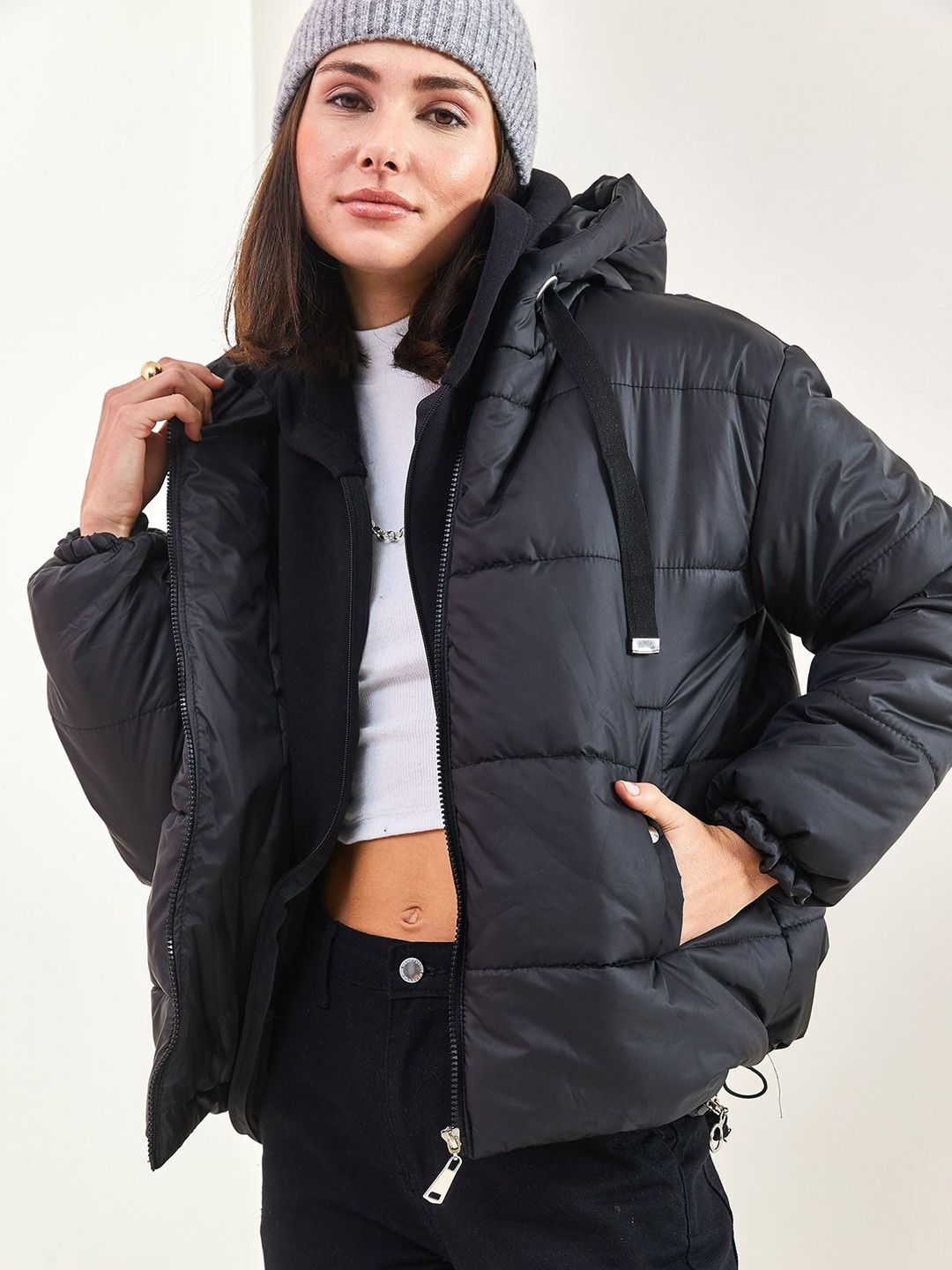 直送商品 BIANCA PUFF JACKET bibiy ジャケット・アウター
