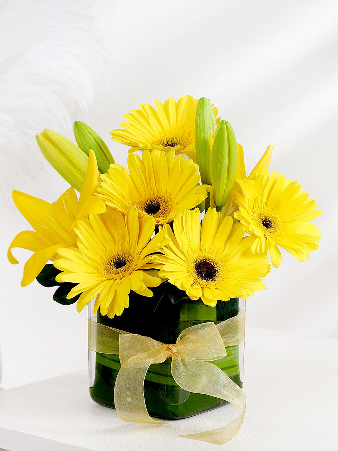 IGP Yellow Cheerful Optimism Fresh Flower Bouquet