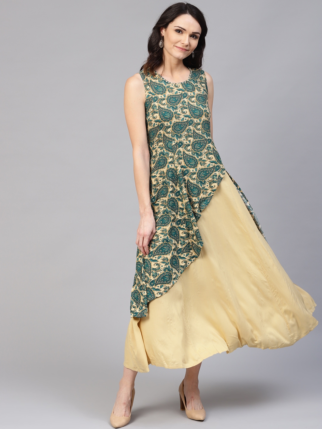 Shree maxi clearance dress myntra