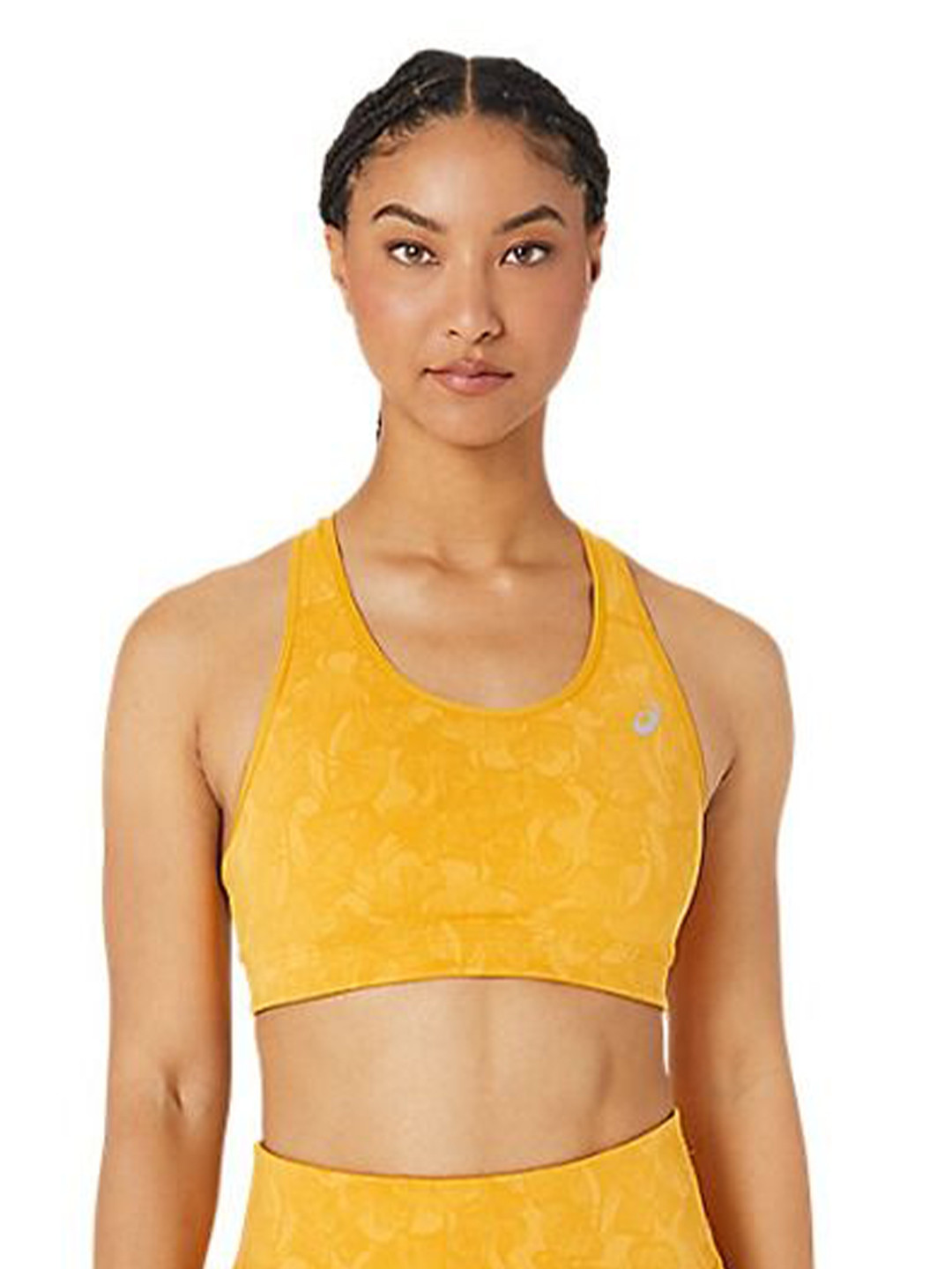 ASICS Runkoyo Jacquard Printed Sports Bra