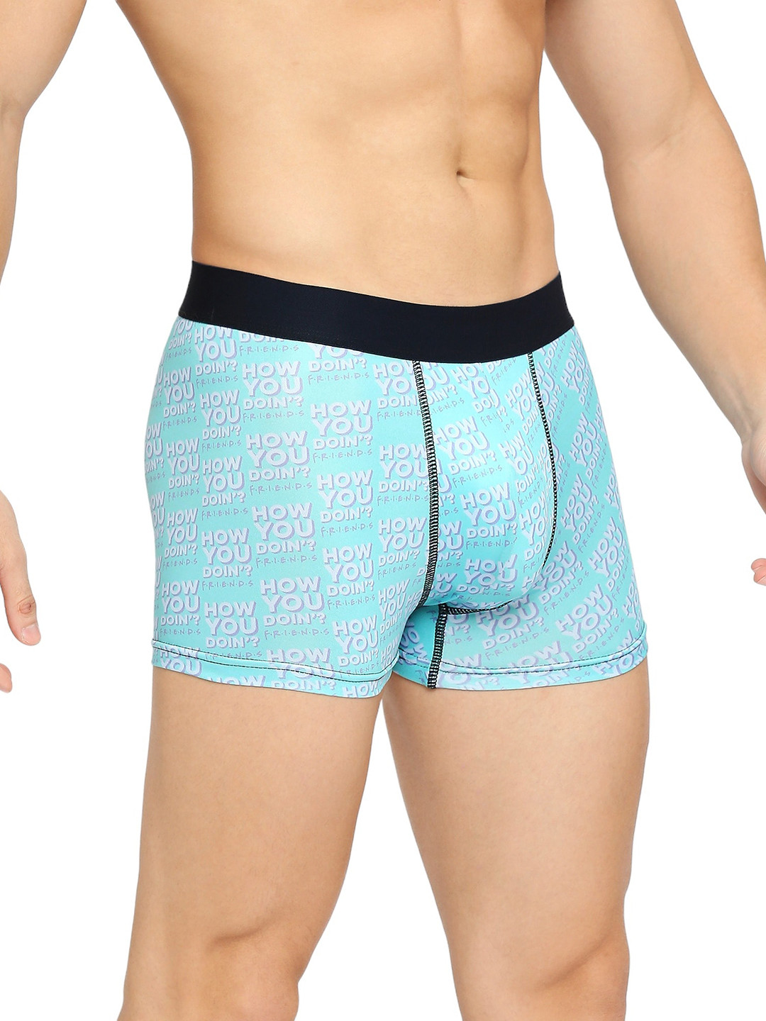 BZ INNERWEAR Printed Cotton Trunk