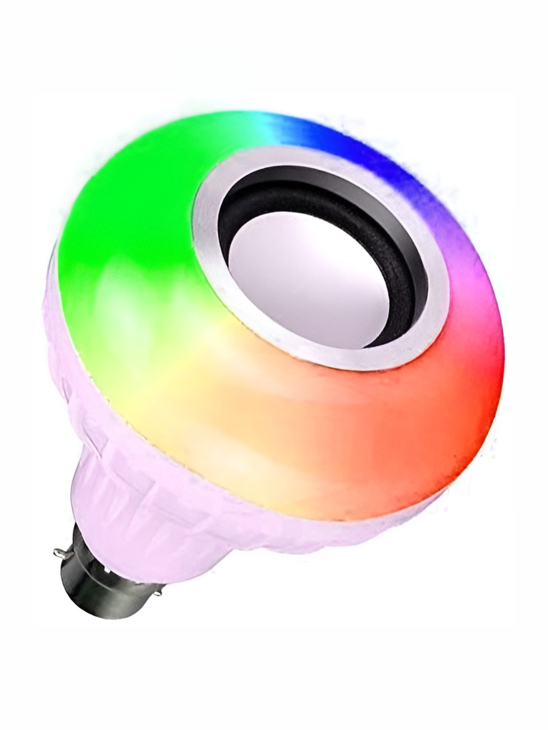 SPARK WORLD Green & White Wireless Music Playing Remote Controller LED Bulb