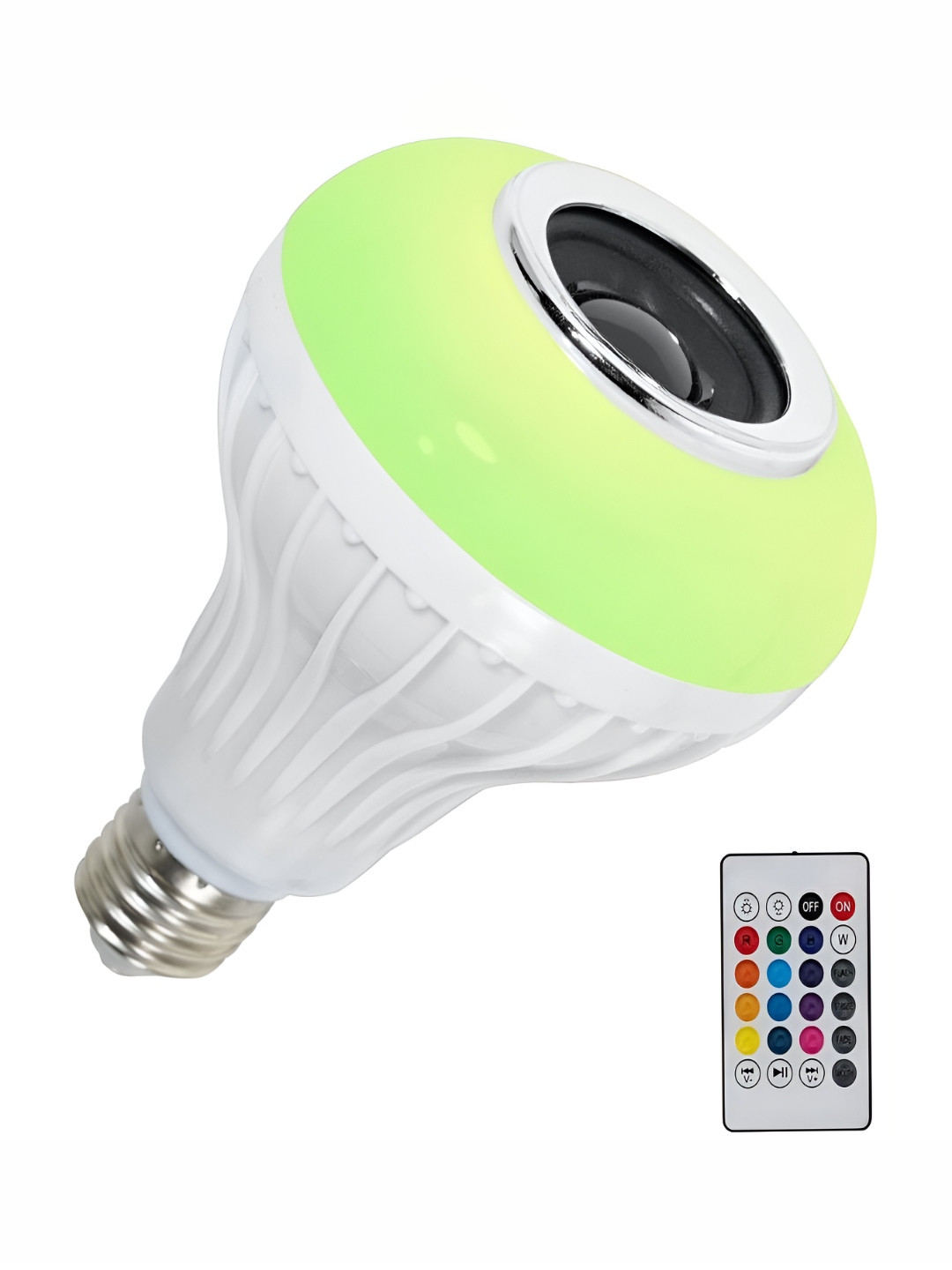 SPARK WORLD White LED Music With Bluetooth Speaker Smart Bulb