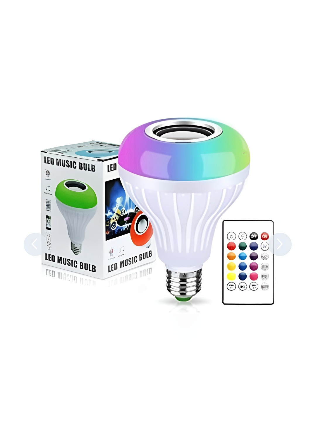 SPARK WORLD White Remote Controller LED Bulb