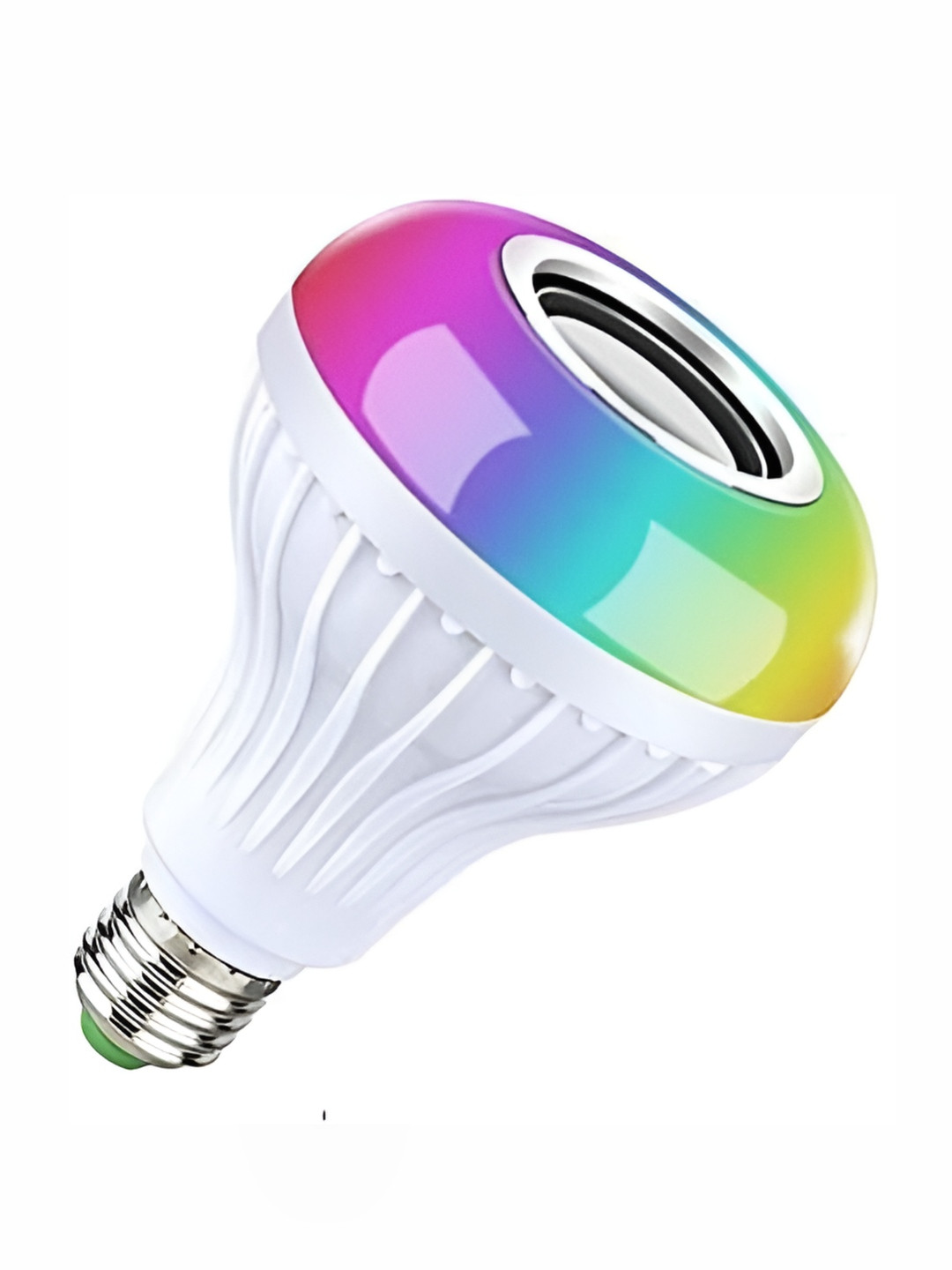 SPARK WORLD Grey Bluetooth Speaker LED Smart Bulb