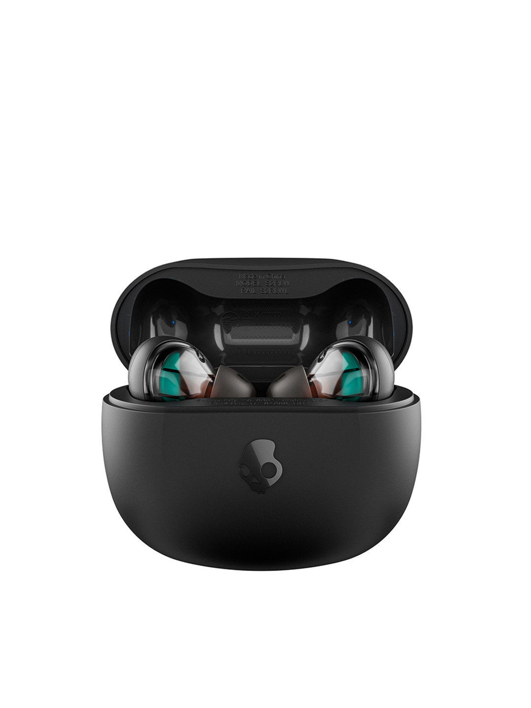 Skullcandy Rail in-Ear Wireless Earbuds, Multipoint Pairing,42 Hr Battery,Alexa Enabled