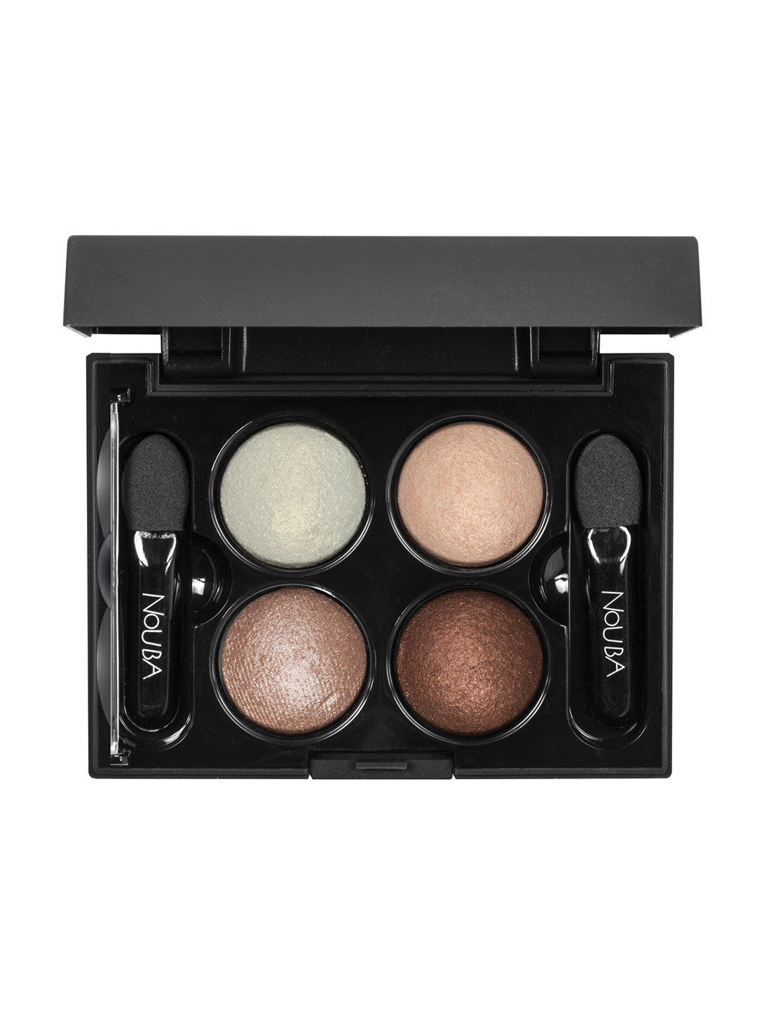 NOUBA Quattro Buildable Cruelty-Free Velvet Shimmer Finish Eyeshadow Palette 8g- Shade 607