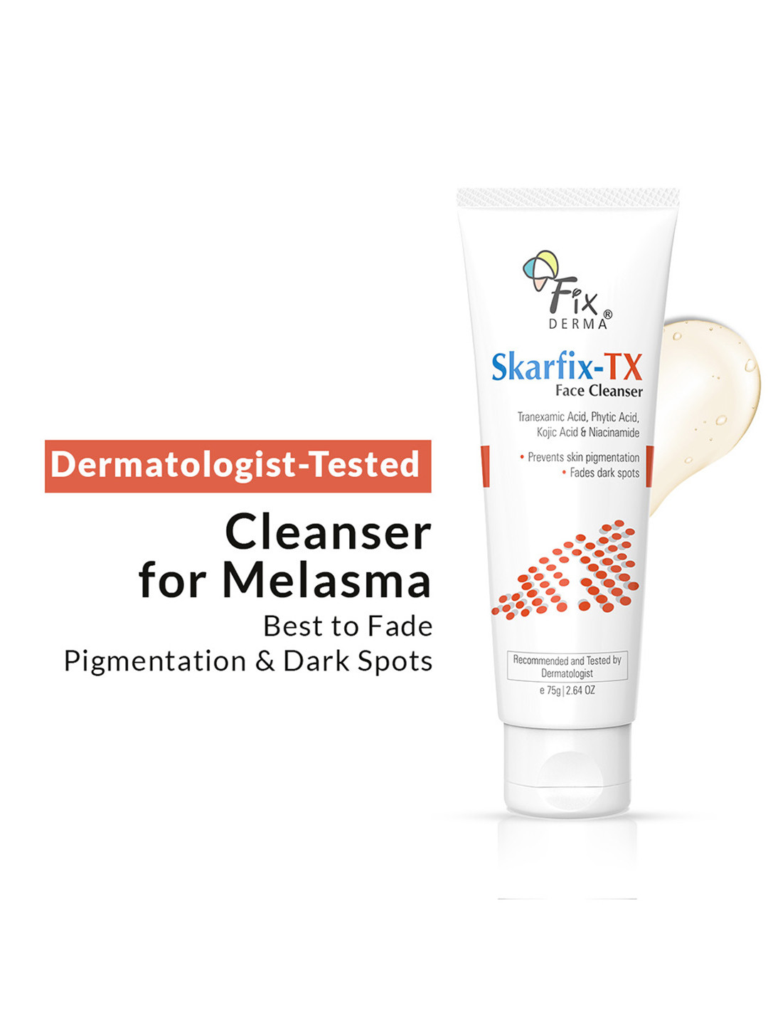 FIXDERMA Skarfix-TX Face Cleanser - 75 gm