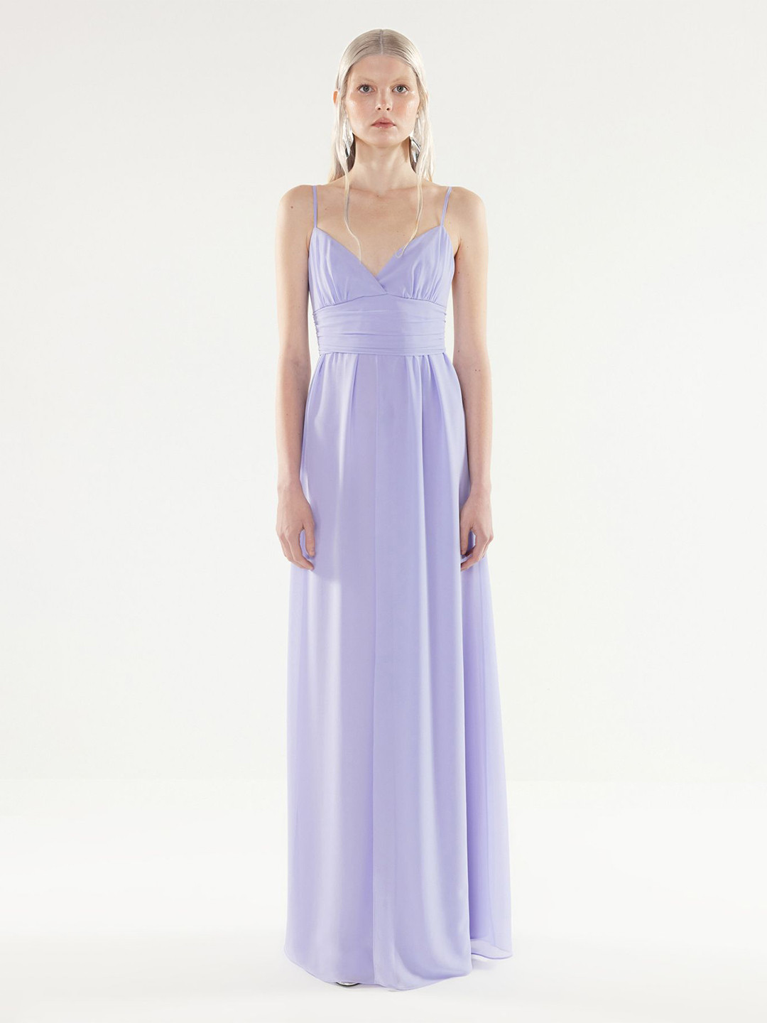 Trendyol Purple Fit & Flare Dress