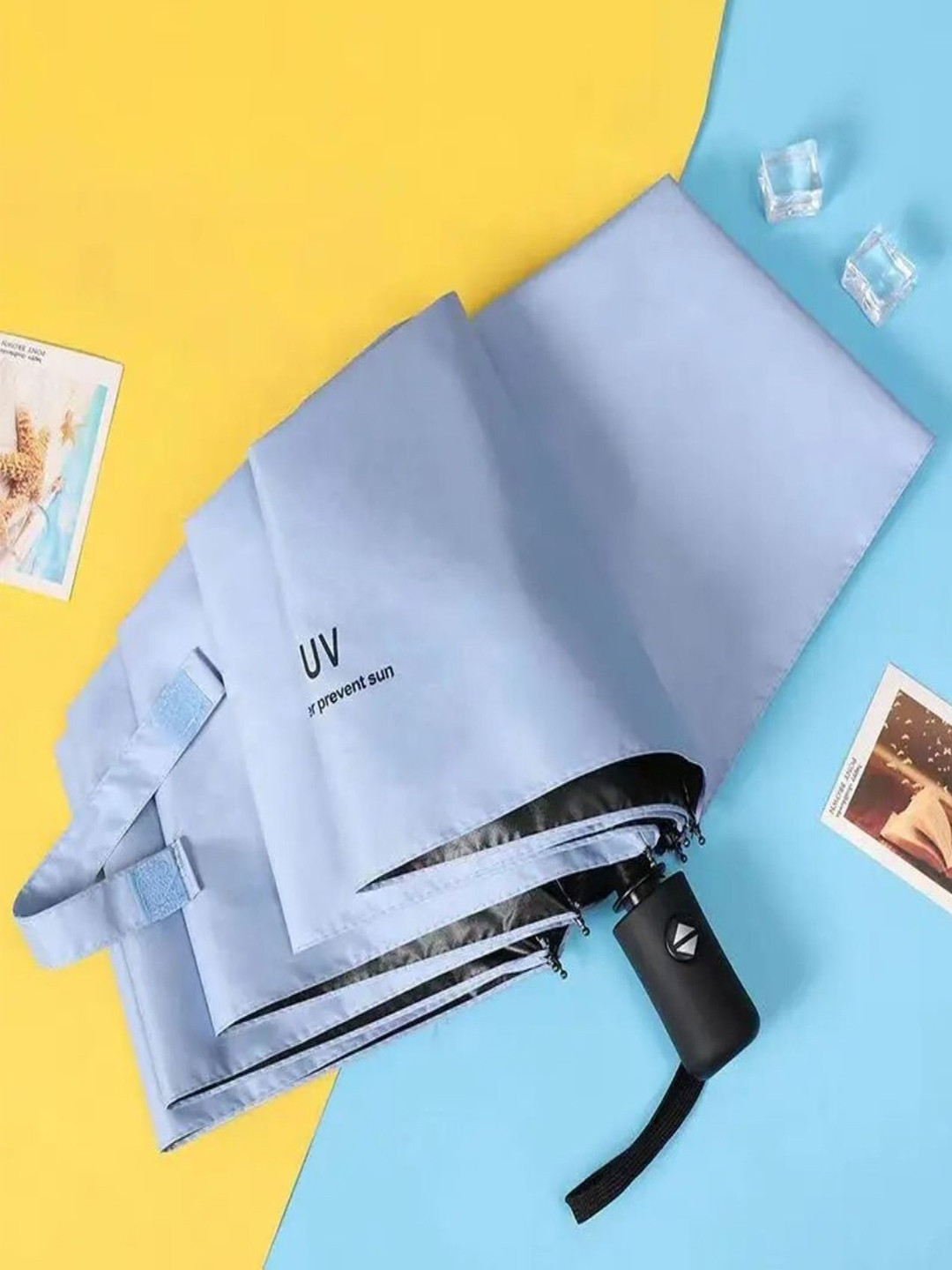 Sasimo Semi-Automatic 3 Fold Umbrella