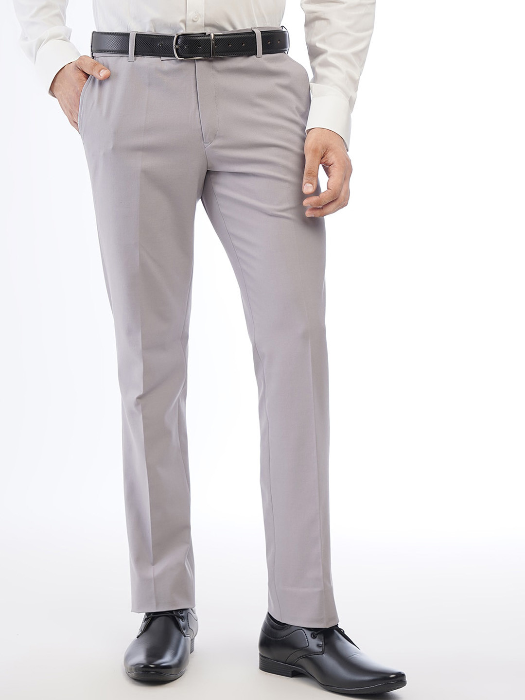 METAL Men Slim Fit  Formal Trouser