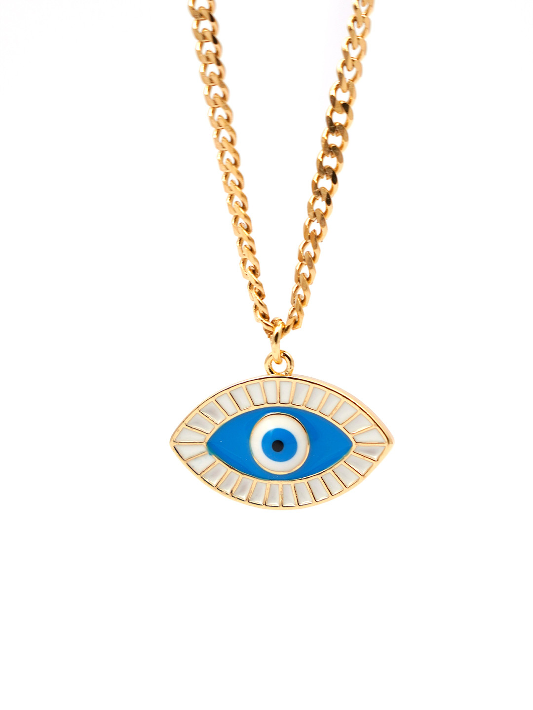 SWASHAA Men 18K Gold-Plated Necklace