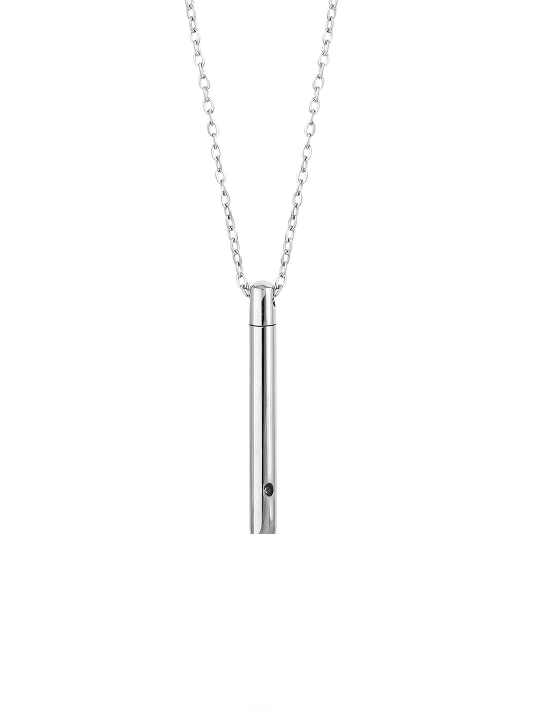 SWASHAA Men Silver Plated Stainless Steel Pendants with Chains