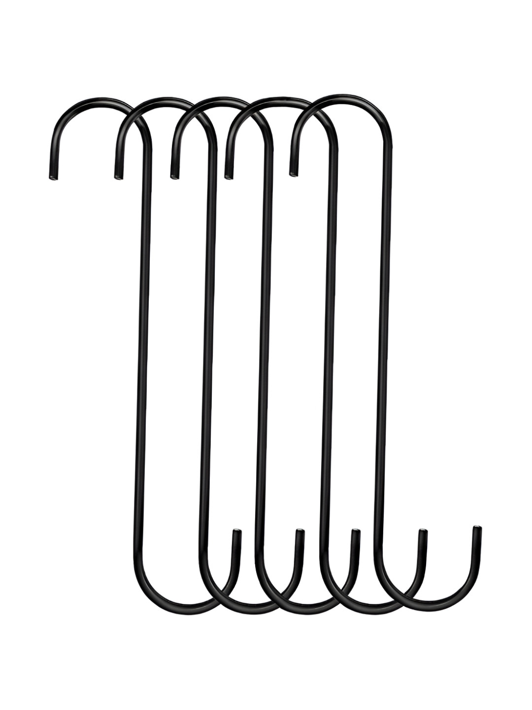 Cinagro Black 5 Pieces S Hooks