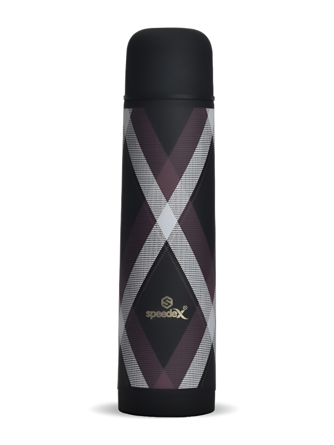 Speedex Black Stainless Steel Double Wall Vacuum Water Bottle 750 ml