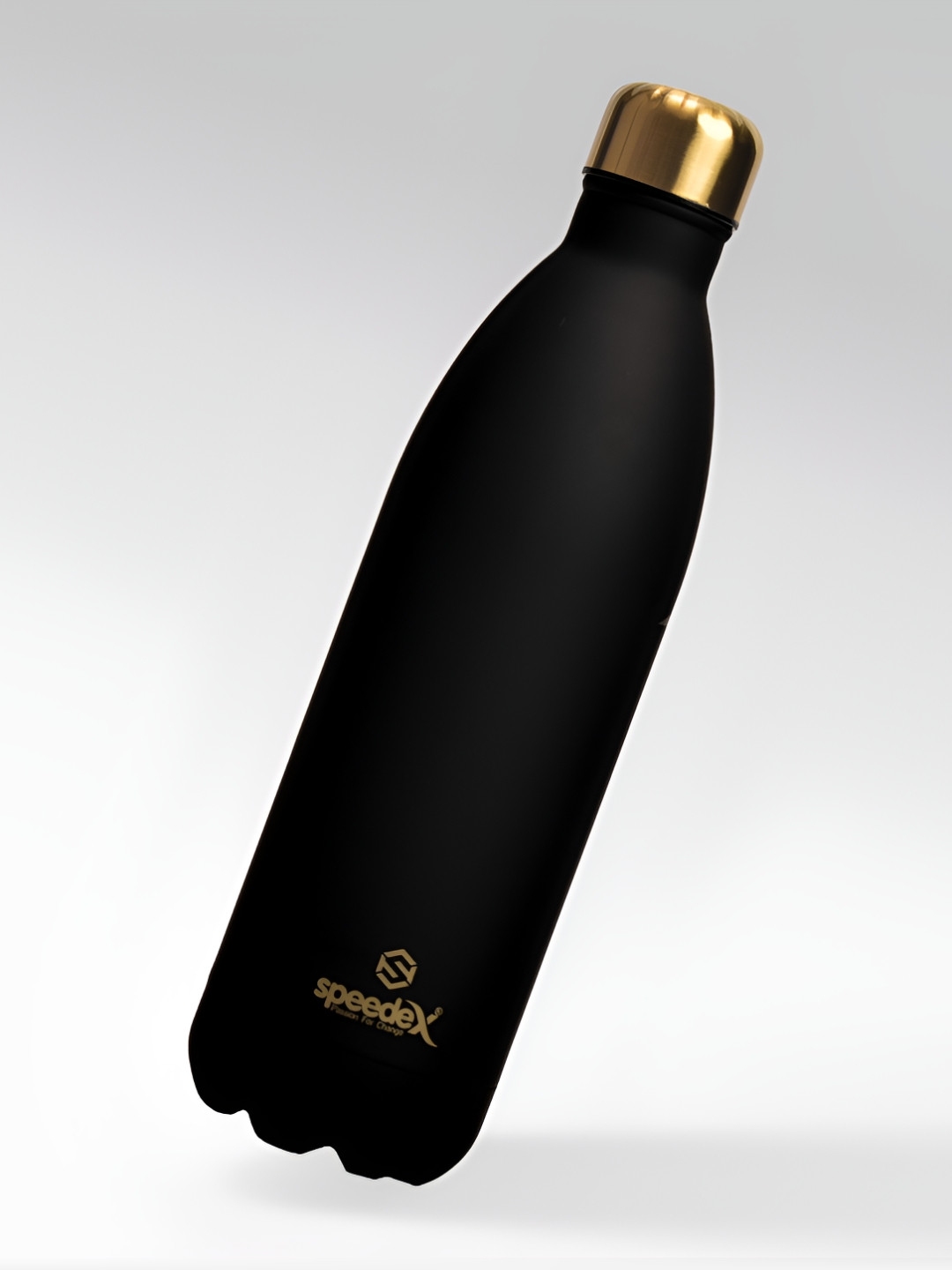 Speedex Black Single Stainless Steel Solid Double Wall Vacuum Water Bottle 750ml