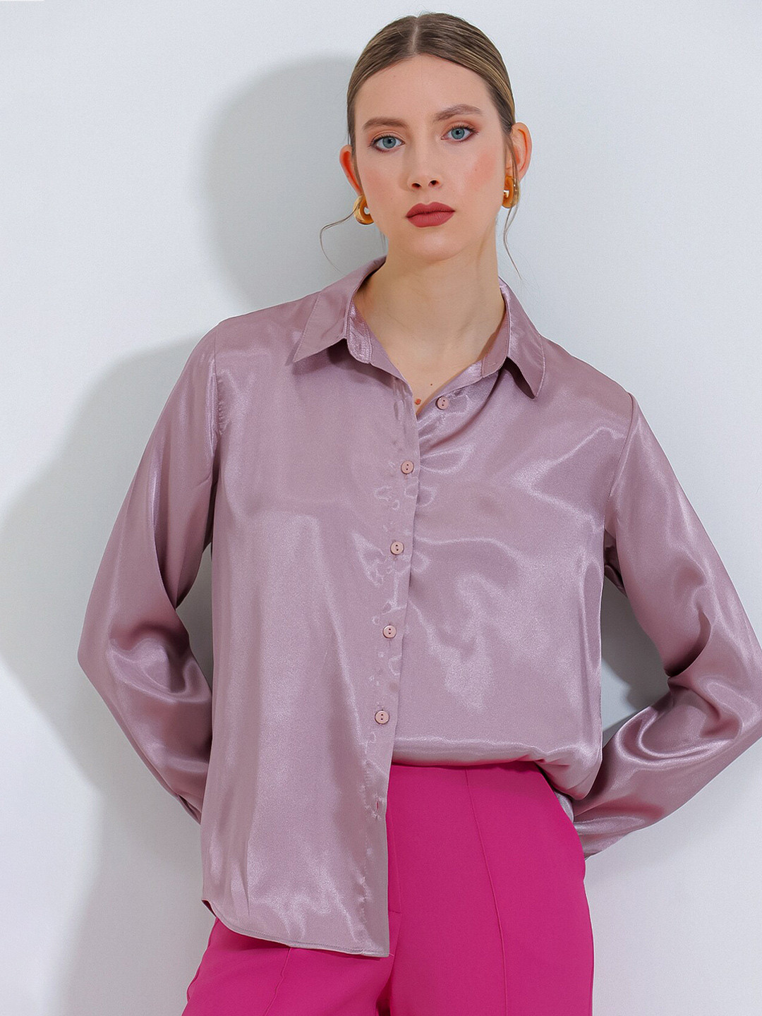 BIGDART Spread Collar Partywear Shirt