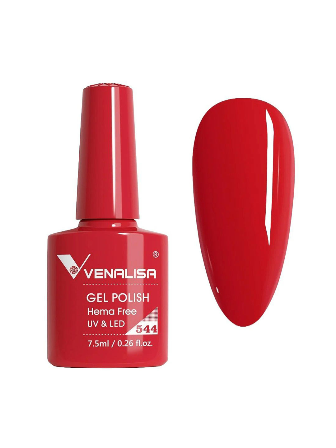 VENALISA Upgraded Formula Hema Free UV & LED Gel Nail Polish 7.5ml - Shade 544