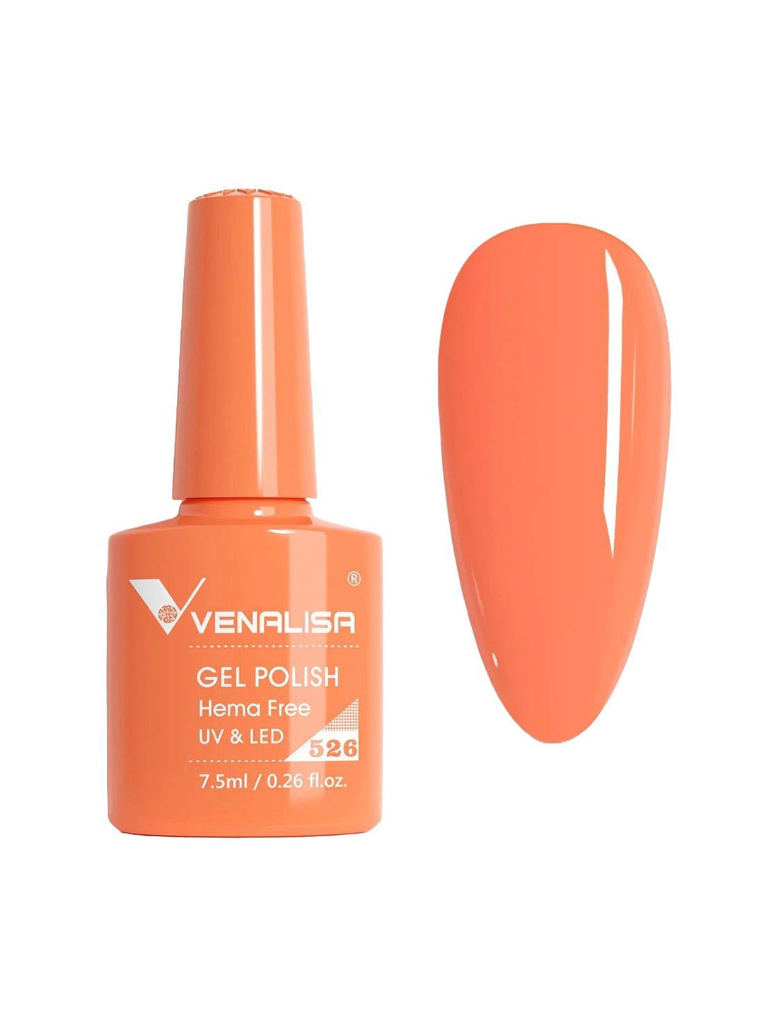 VENALISA Upgraded Formula Hema Free Soak-Off UV & LED Gel Nail Polish 7.5 ml - VIP5-526