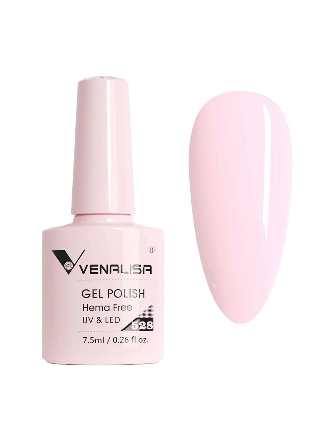 VENALISA Upgraded Formula Hema Free UV & LED Gel Nail Polish 7.5ml - Shade 528