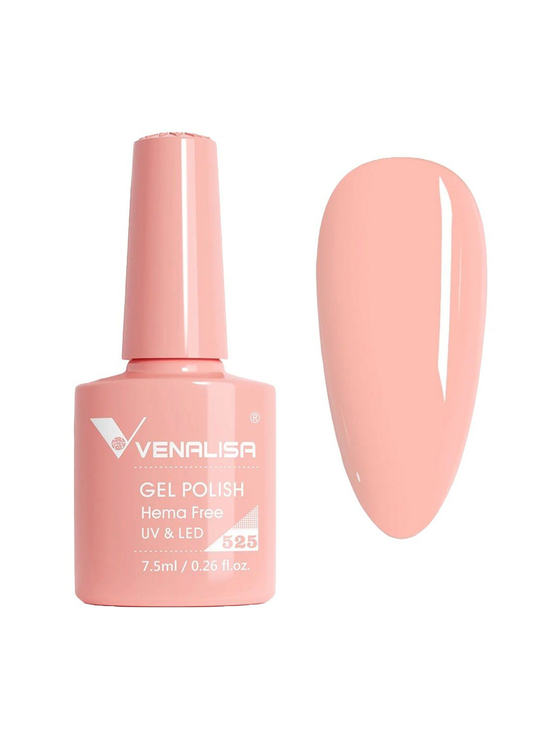 VENALISA Upgraded Formula Hema Free UV & LED Gel Nail Polish 7.5ml - Shade 525