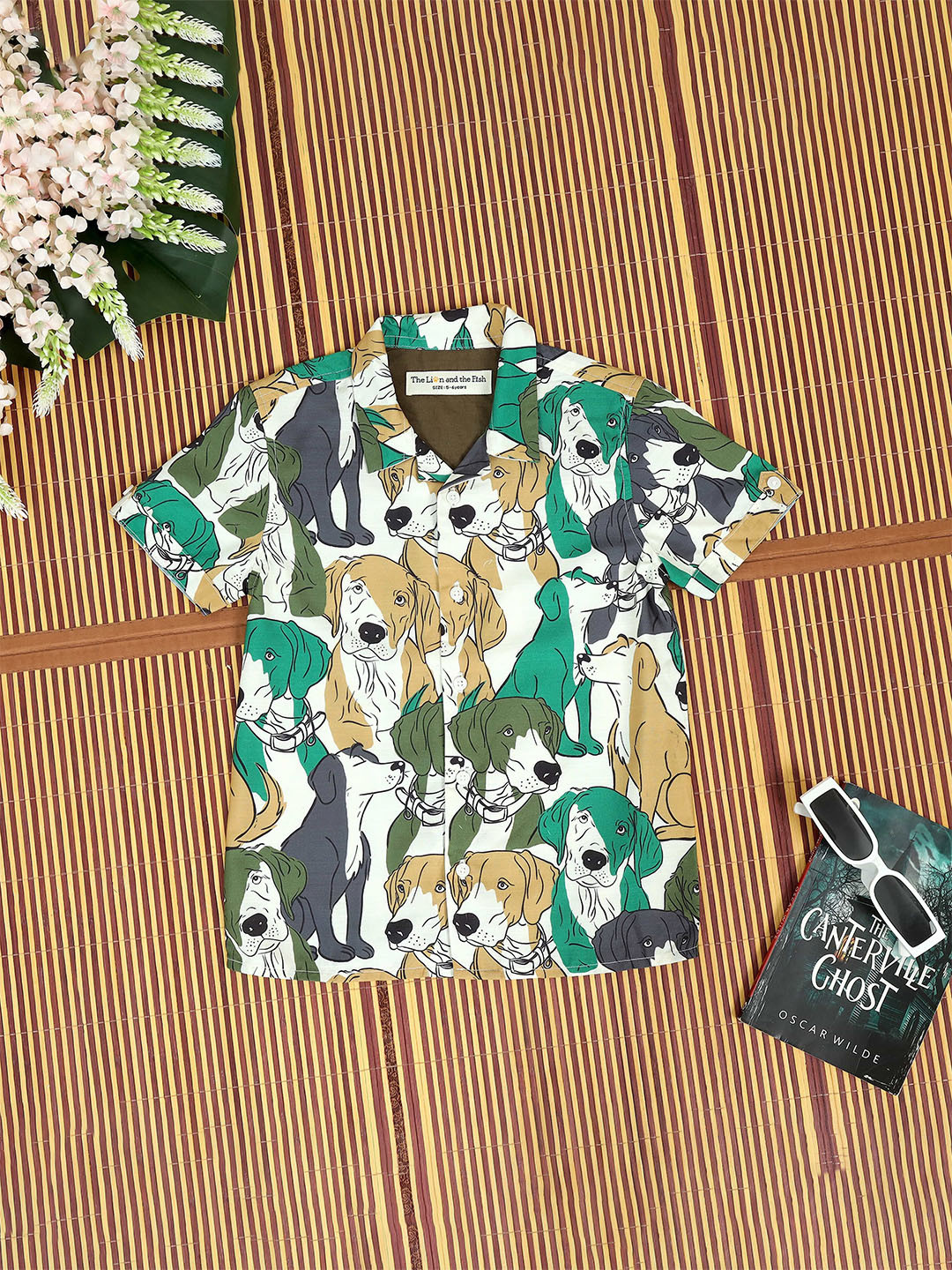 The Lion and The Fish Boys Relaxed Fit Paw Shirt