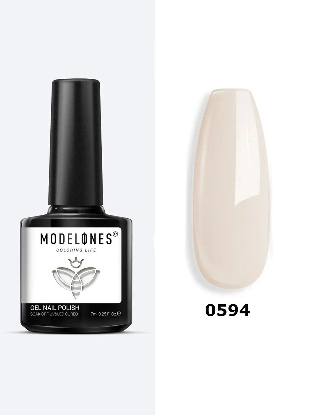 Modelones Inspire Soak Off UV & LED Gel Nail Polish 7ml - Shade 0594