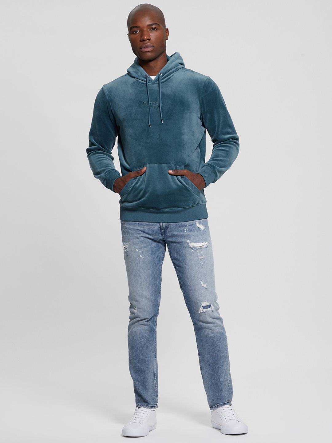 GUESS Unisex Hooded Sweatshirt
