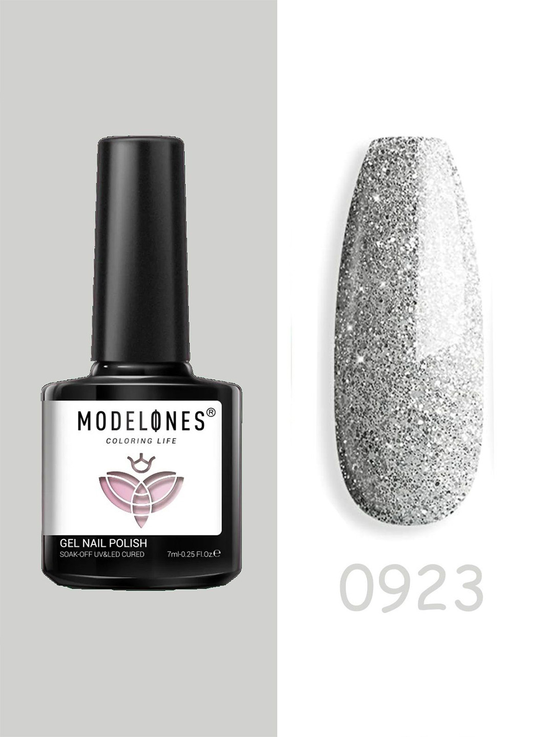 Modelones Coloring Life Soak-Off UV&LED Cured Gel Nail Polish 7 ml - MD-0923