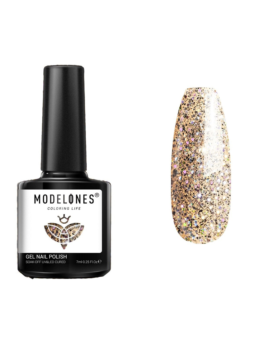 Modelones Coloring Life Soak Off UV & LED Cured Gel Nail Polish 7ml - MD-1004