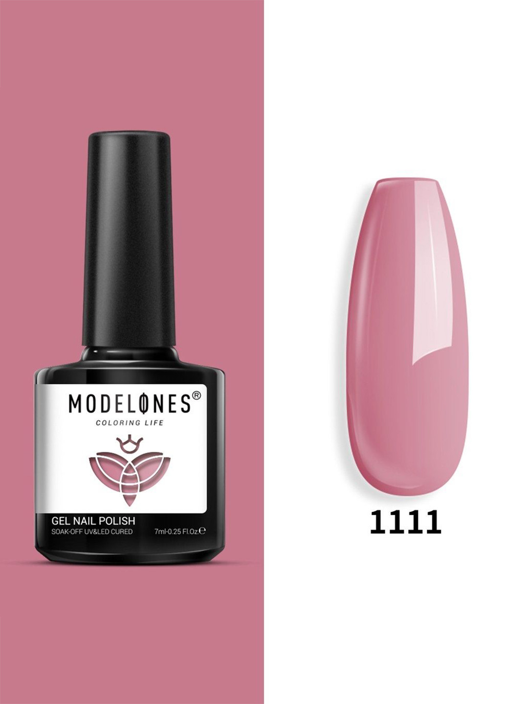 Modelones Coloring Life Soak Off UV & LED Cured Gel Nail Polish - 7 ml - MD 1111