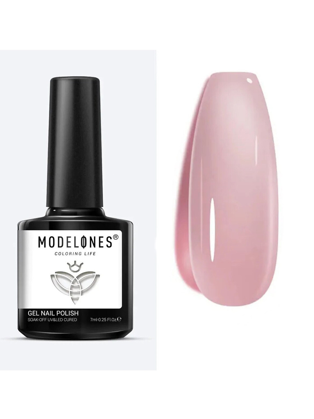 Modelones Coloring Life Soak Off UV & LED Cured Gel Nail Polish 7 ml - MD-1376